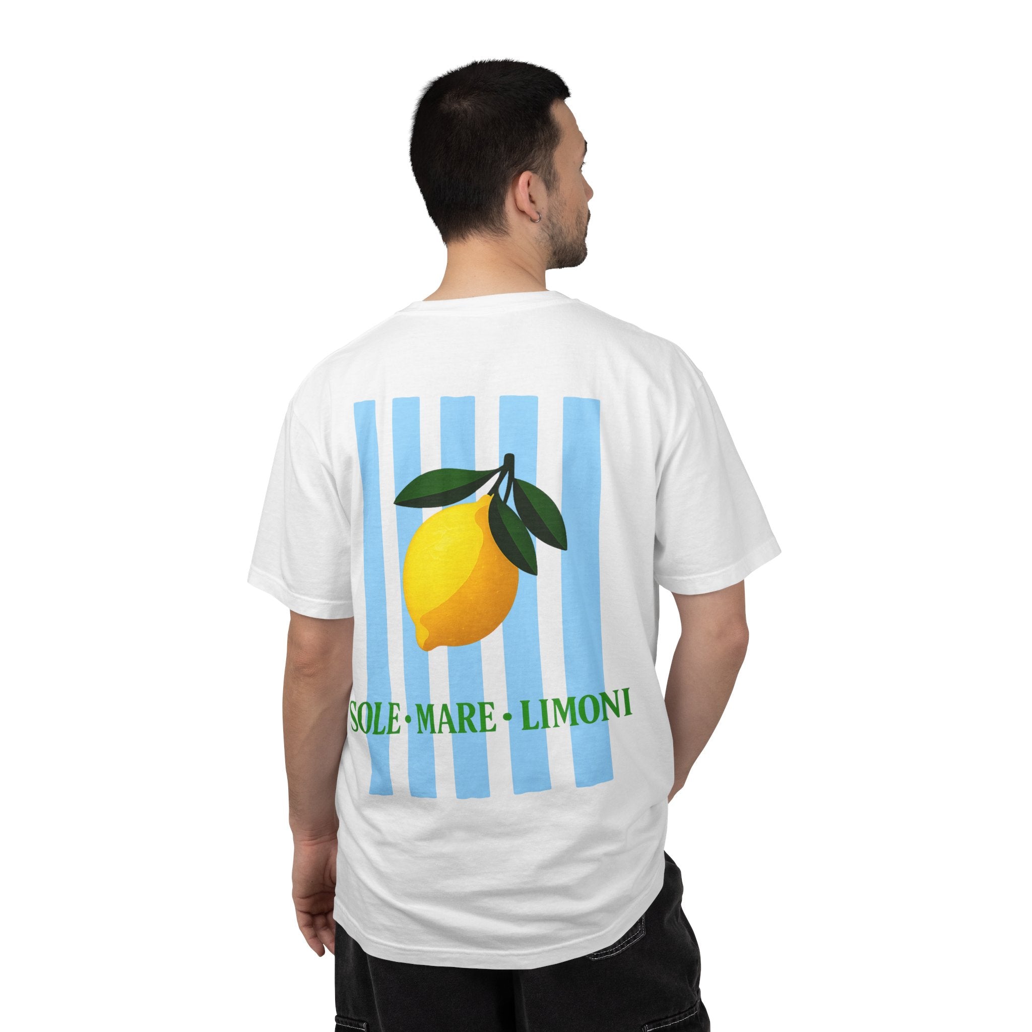 Lemon Stripe "Sole Mare Limoni" Unisex T-Shirt