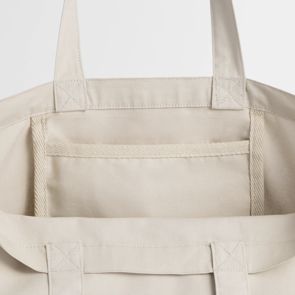 CostaDolce Stoffbeutel "CocoBello" - Cremebeige