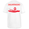 Oversized Shirt "Salvataggio Lignano" - white