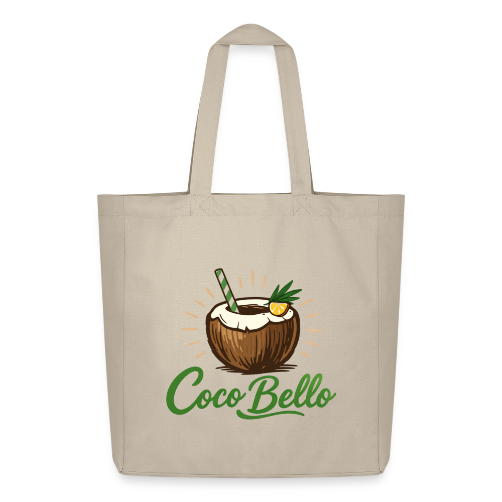 CostaDolce Stoffbeutel "CocoBello" - Cremebeige