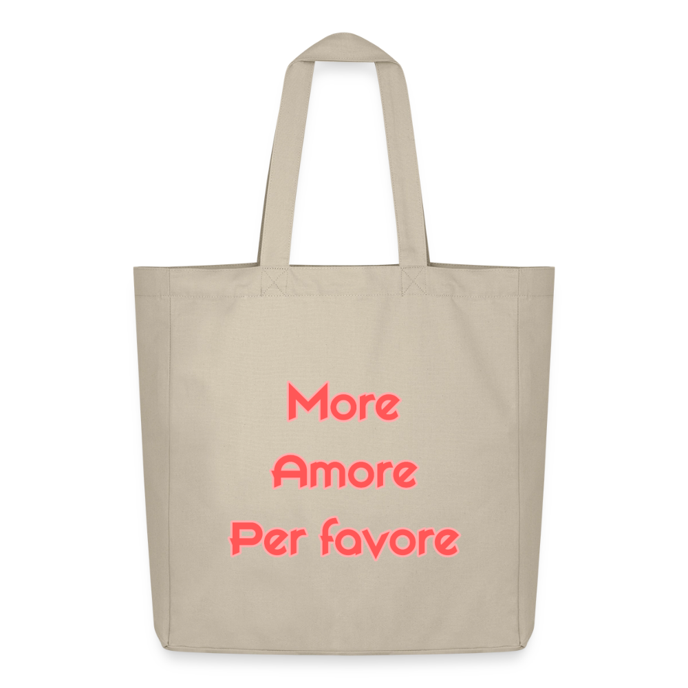 CostaDolce Stoffbeutel "MoreAmore" - Cremebeige
