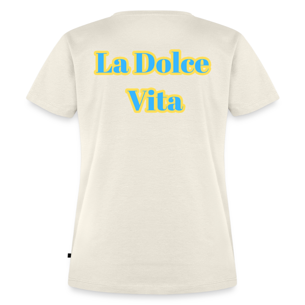 CostaDolce Essential Shirt "LaDolceVita" - Naturweiß