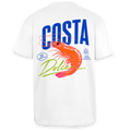 Unisex Oversized Shirt "Costa Gamba" - Weiß