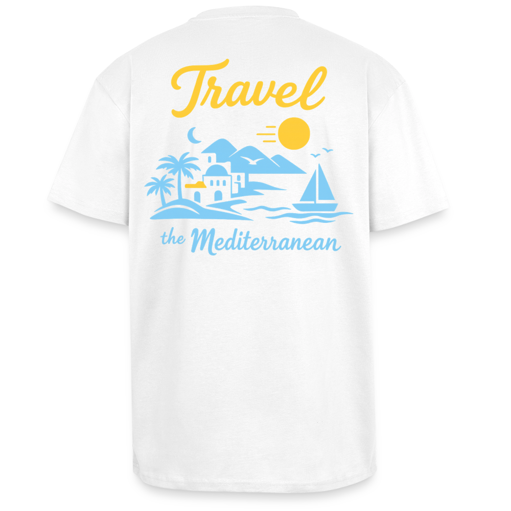 CostaDolce Essential Shirt "Mediterranean" - Weiß