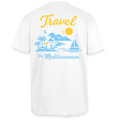 CostaDolce Essential Shirt "Mediterranean" - Weiß