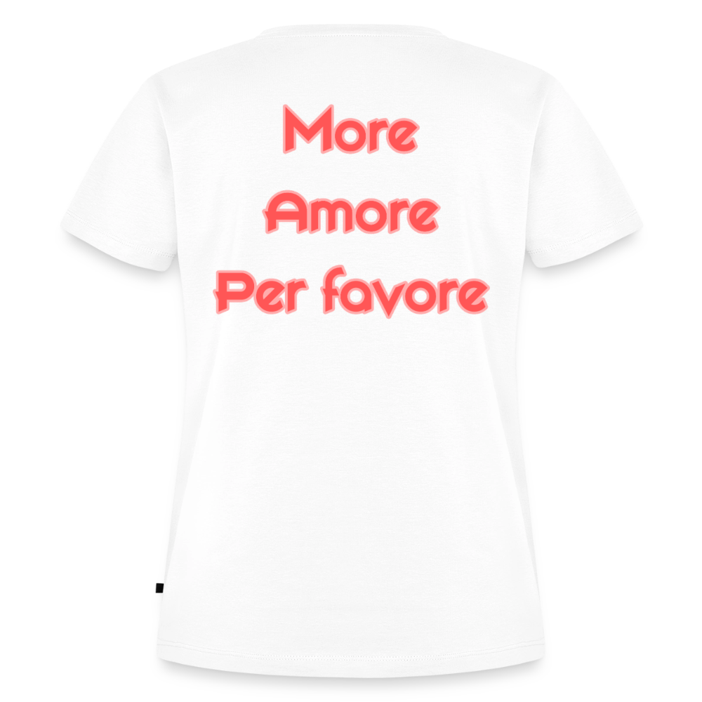 CostaDolce Essential Shirt "MoreAmore" - Weiß