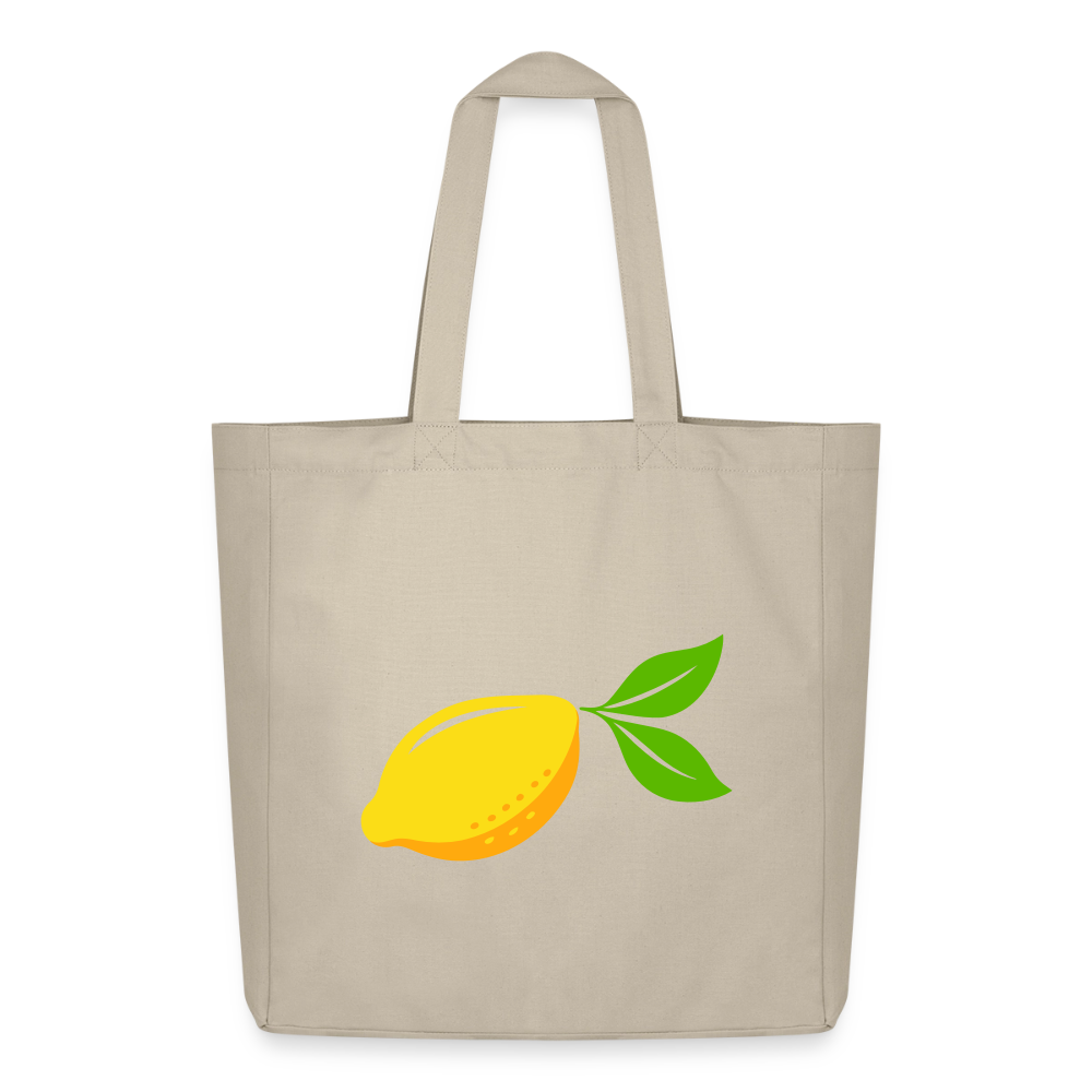 CostaDolce Stoffbeutel "Limoni" - Cremebeige