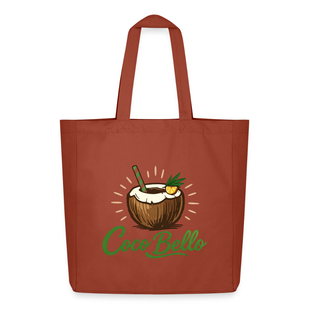 CostaDolce Stoffbeutel "CocoBello" - Terrakotta