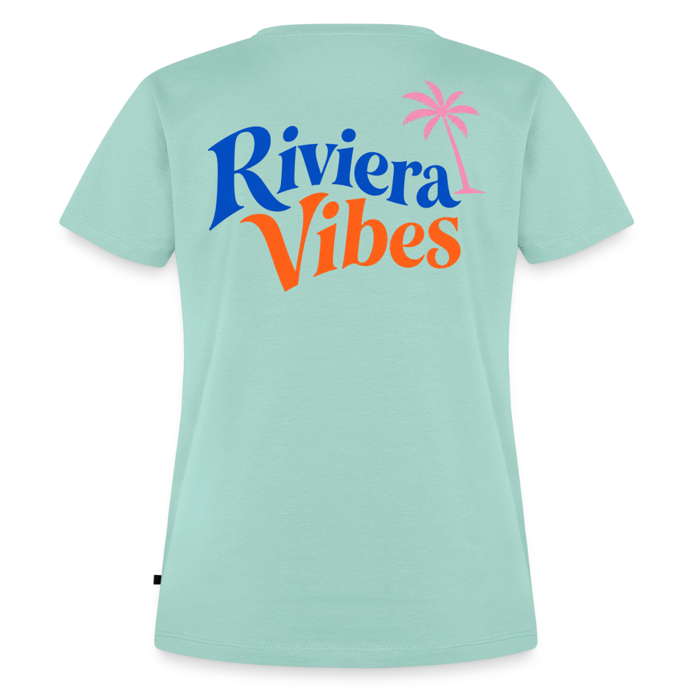 Woman Shirt Viva la Riviera "Riviera Vibes" - Mint 