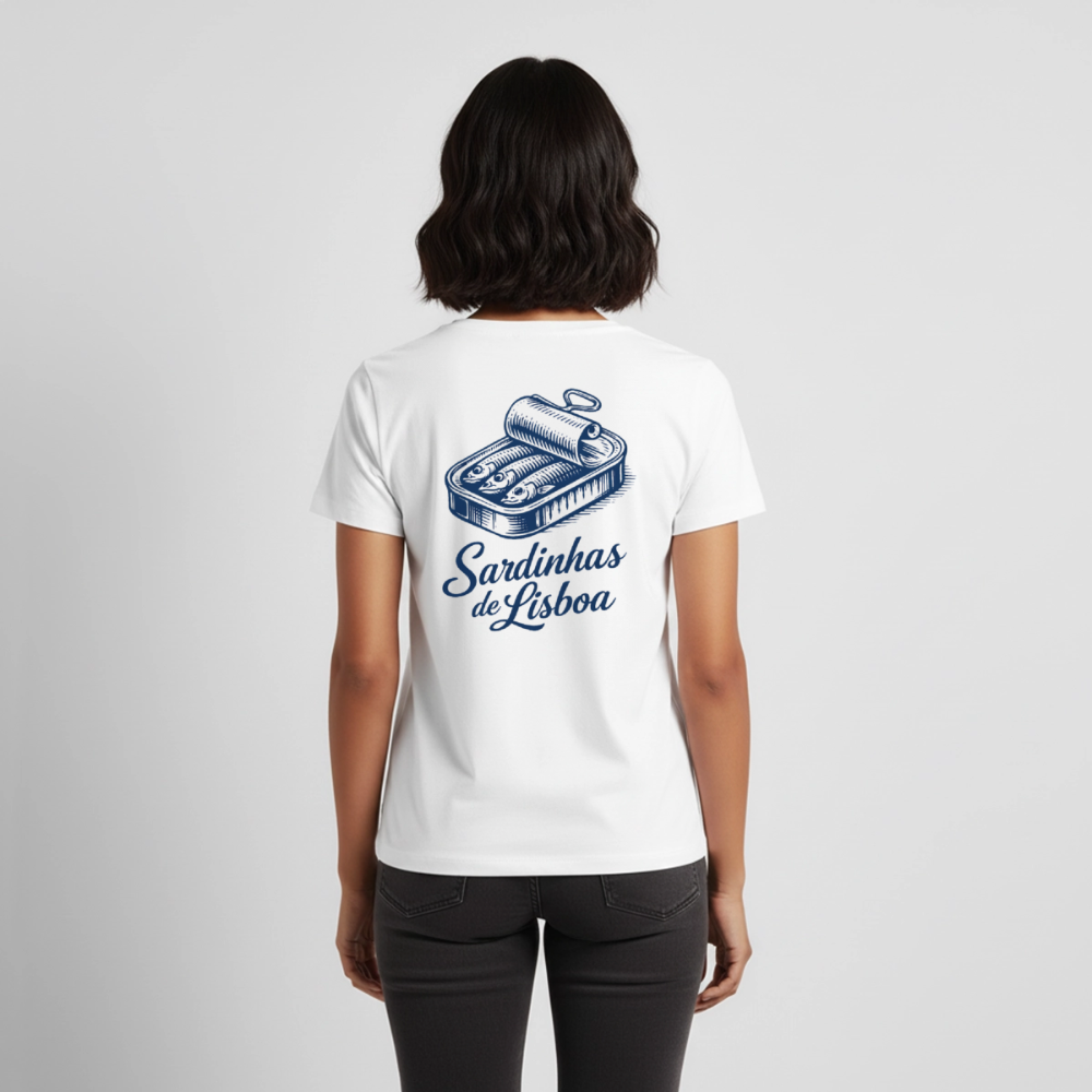 CostaDolce Essential Shirt "Sardinhas de Lisboa" - Weiß