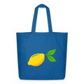 CostaDolce Stoffbeutel "Limoni" - Achtsames Blau