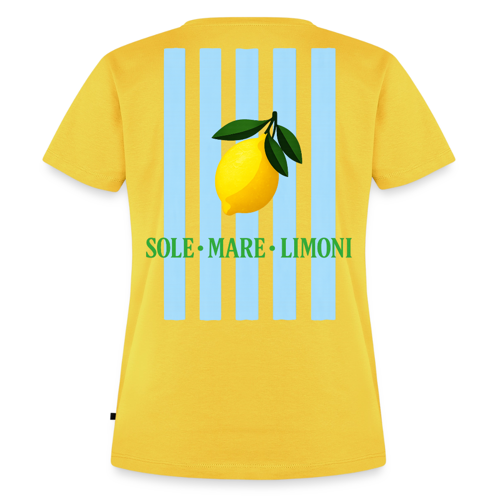 CostaDolce Woman Essential Shirt "Sole Mare Limoni" - Sonnengelb