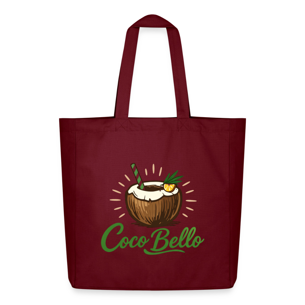 CostaDolce Stoffbeutel "CocoBello" - Burgunderrot