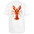 Oversized Shirt - Viva la Riviera "Lobster Riviera" - Weiß