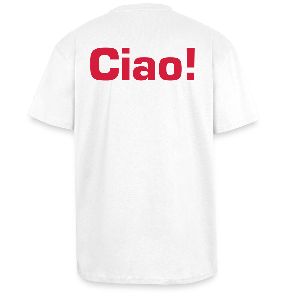 CostaDolce Essential Shirt "Ciao!" - Weiß