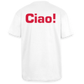 CostaDolce Essential Shirt "Ciao!" - Weiß