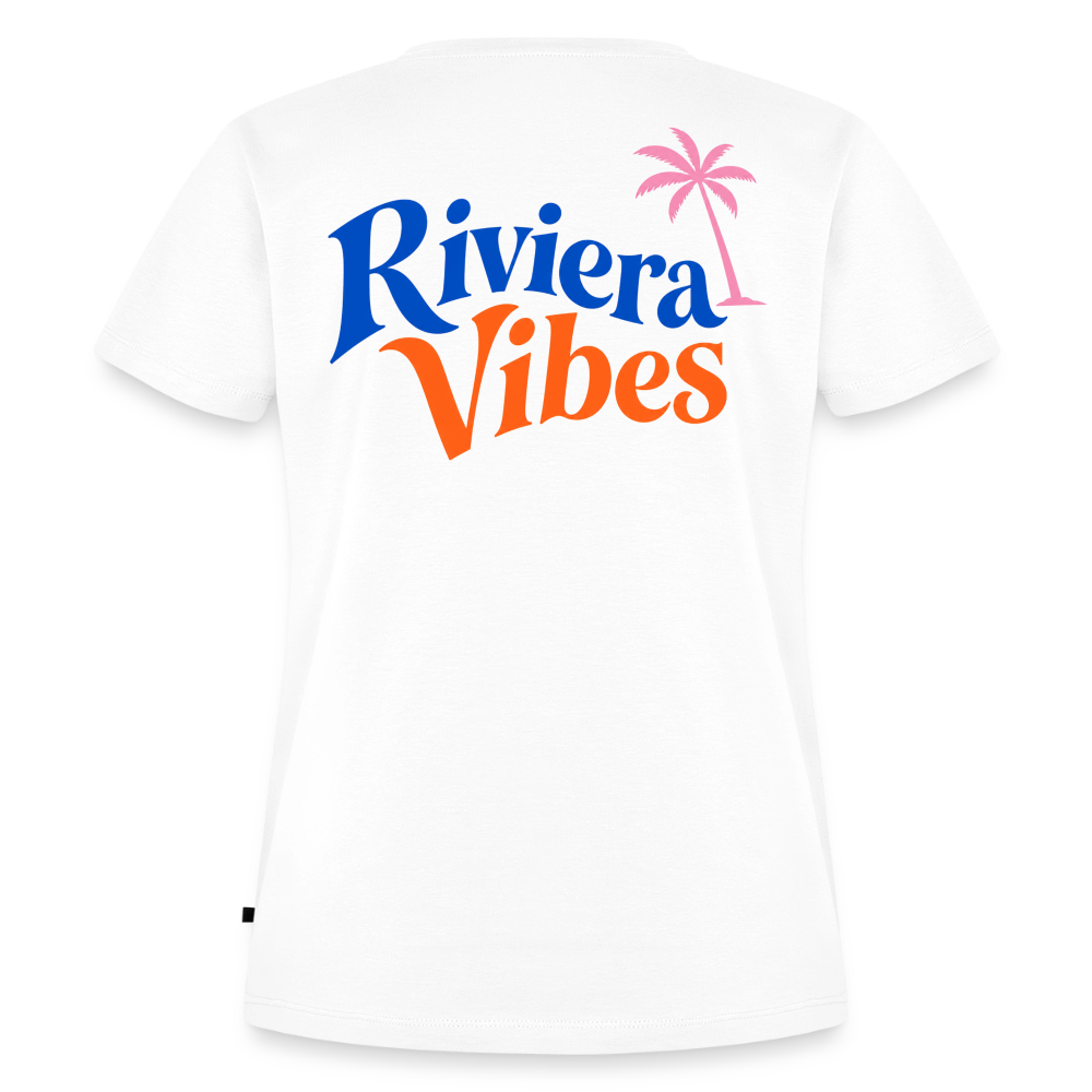 Woman Shirt Viva la Riviera "Riviera Vibes" - Weiß
