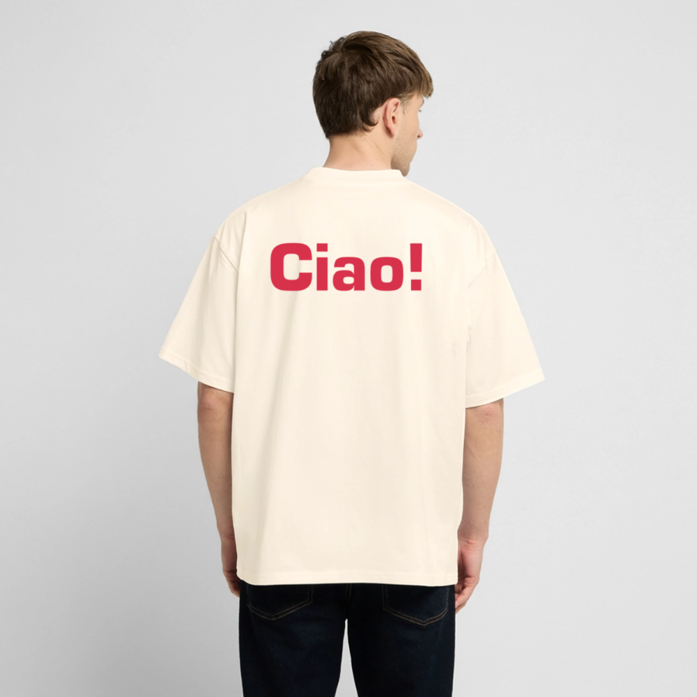 CostaDolce Essential Shirt "Ciao!" - Creme