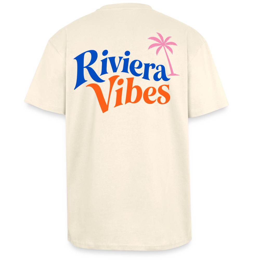Shirt Viva la Riviera "Riviera Vibes" - Creme