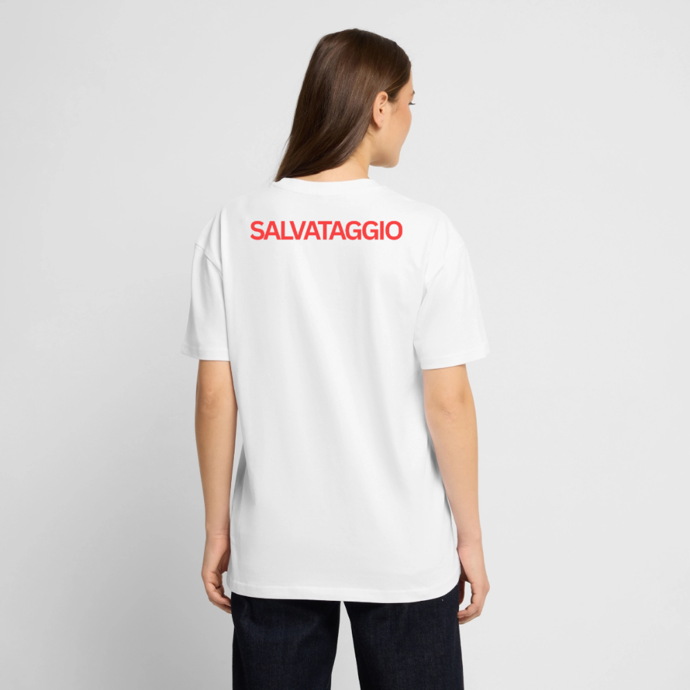 Oversize Shirt "Salvataggio" white - white