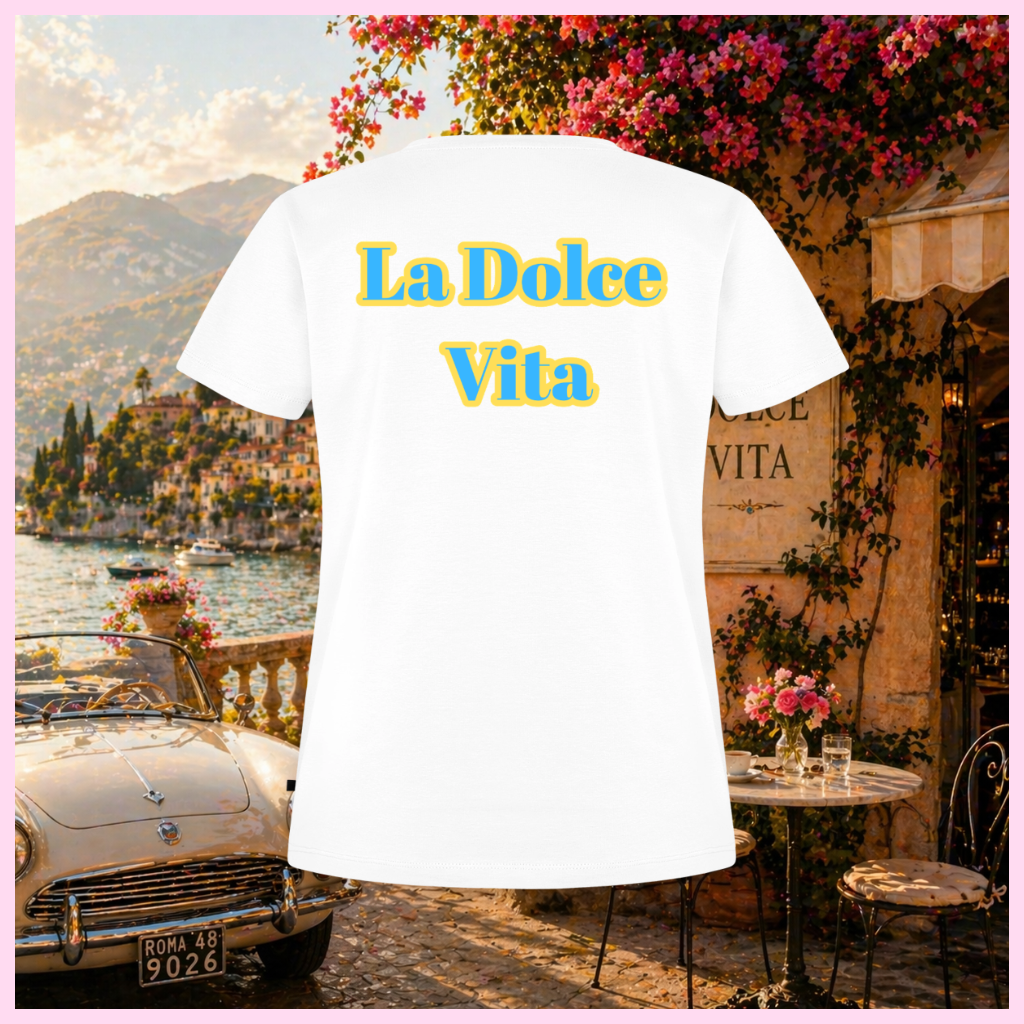 CostaDolce Woman Essential Shirt "LaDolceVita"