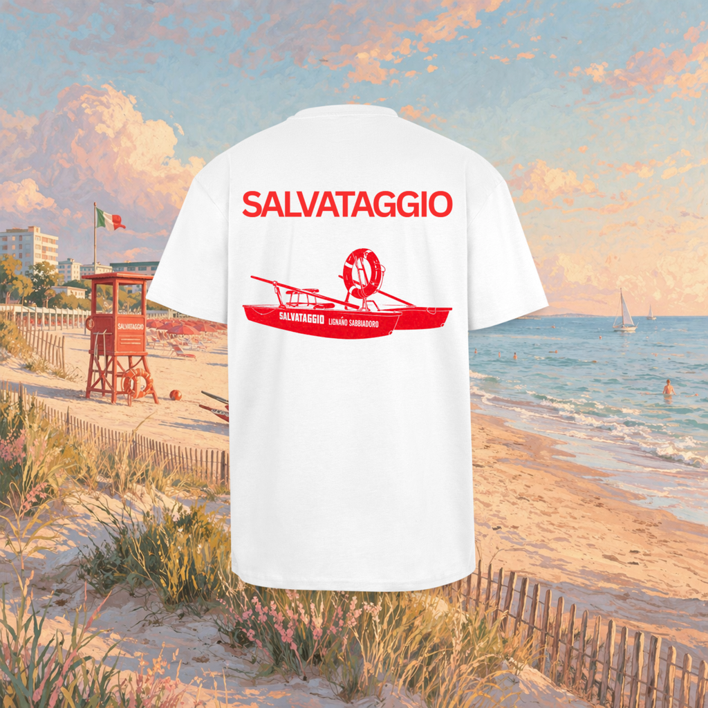 Oversized Shirt "Salvataggio Lignano"