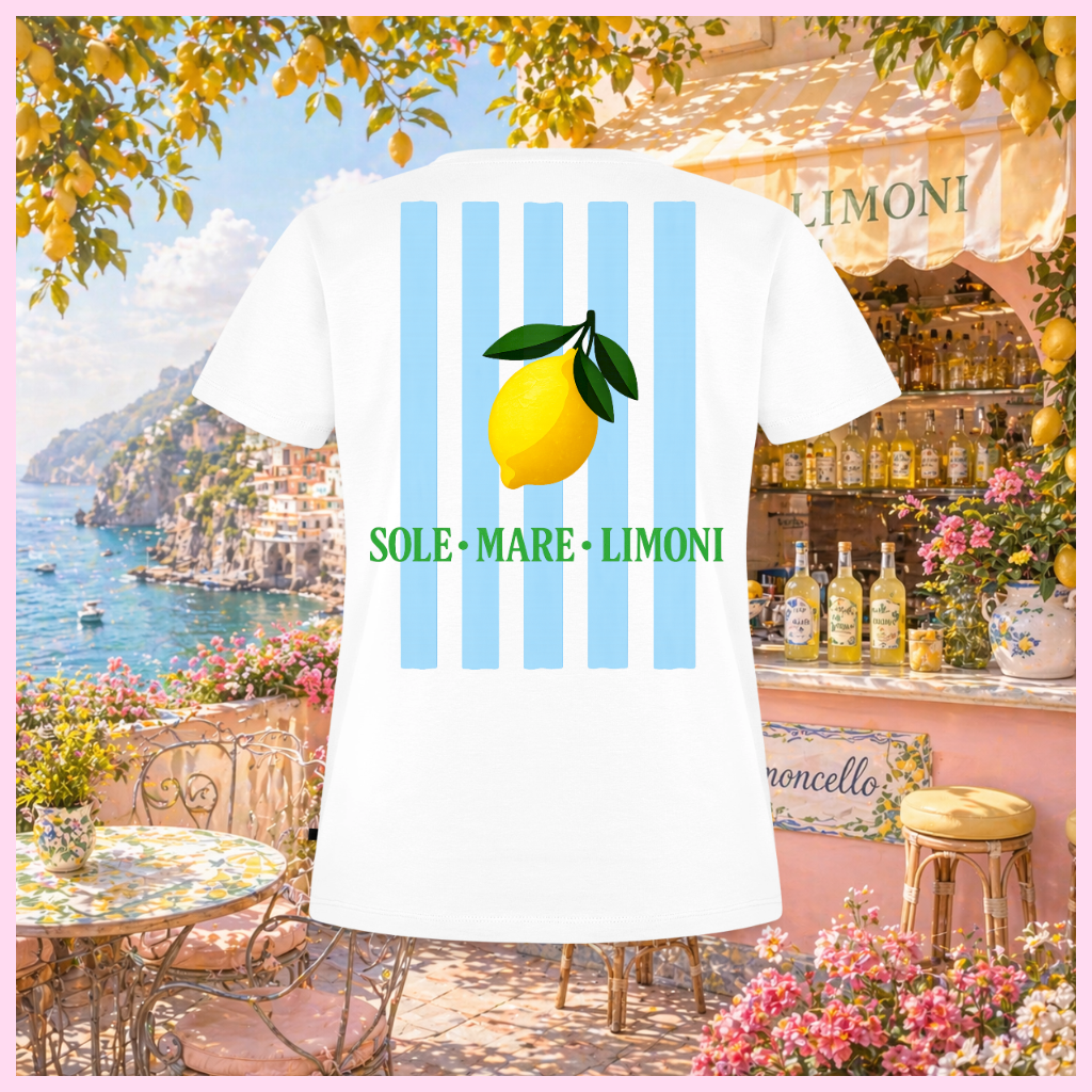 CostaDolce Woman Essential Shirt "Sole Mare Limoni"